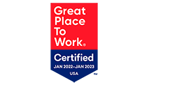 Great Place to Work Certified Badge 2022-2023